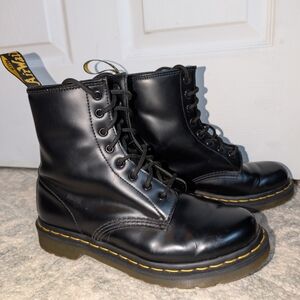 Dr. Martens Black Leather Boots